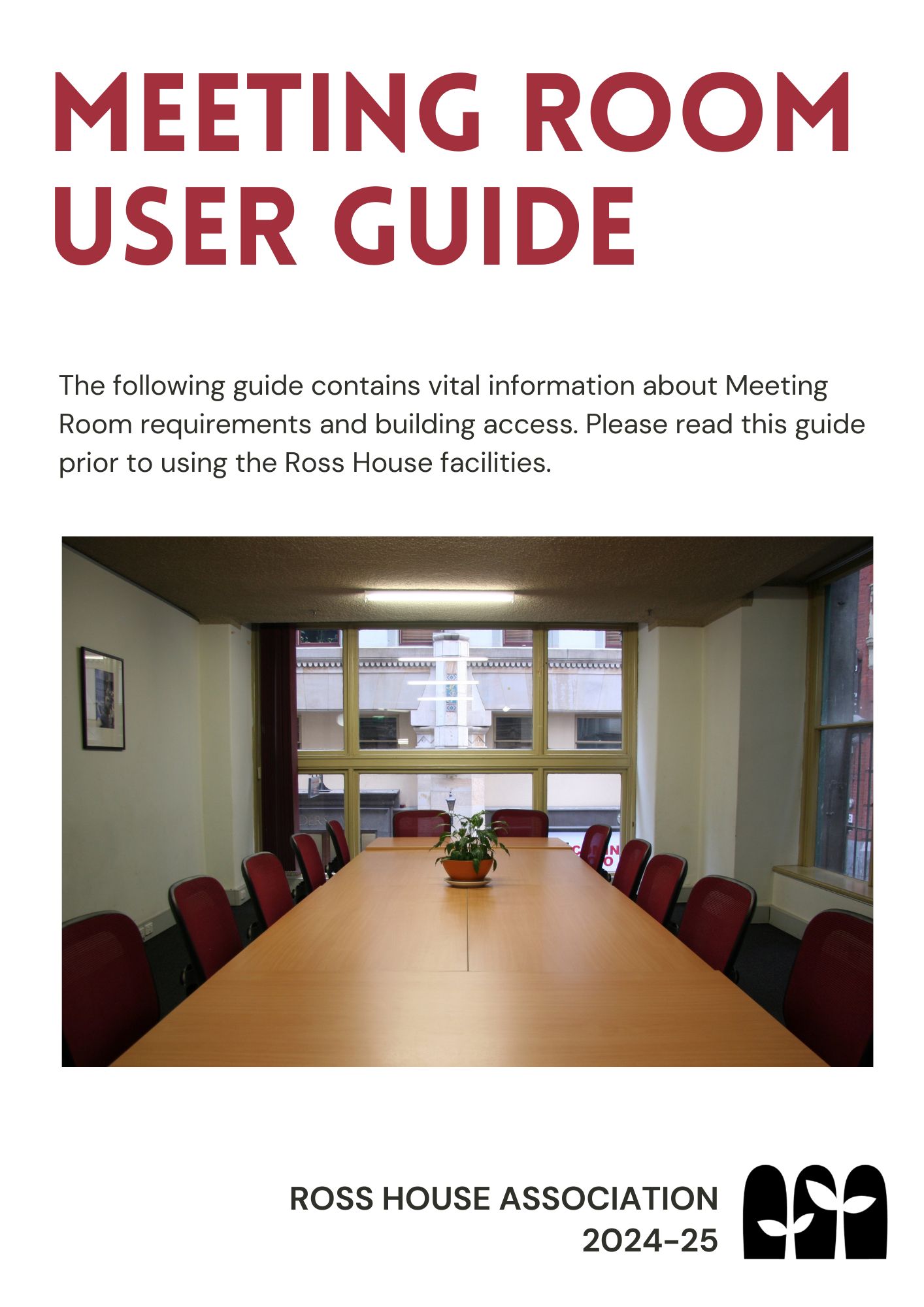 Updated Meeting Room User Guide