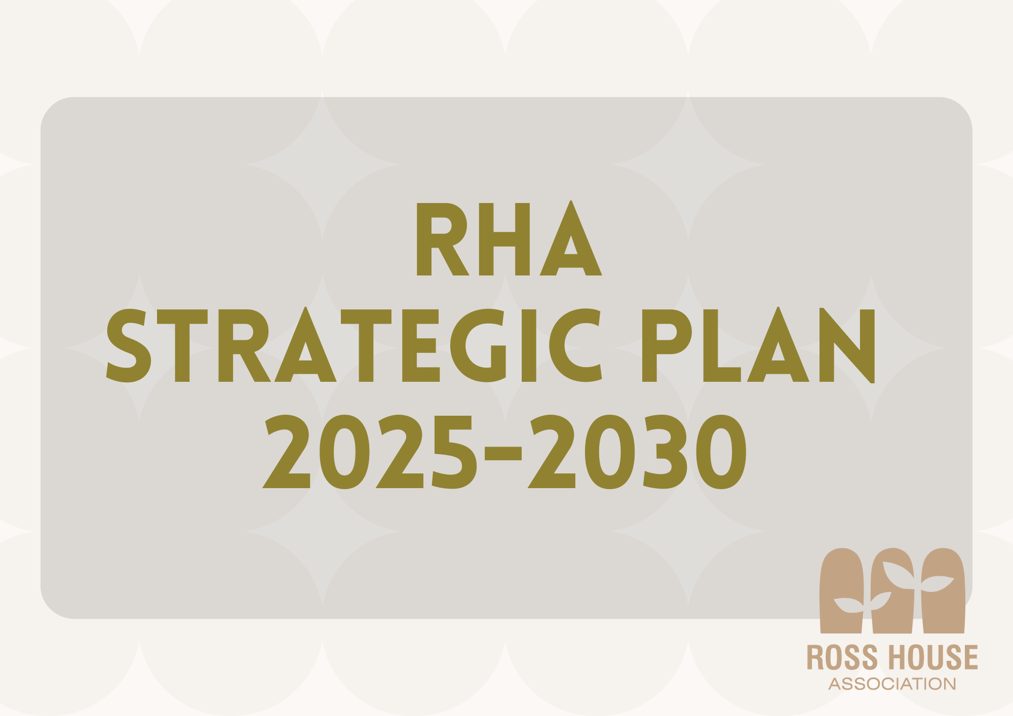 RHA Strategic Plan 2025-2030